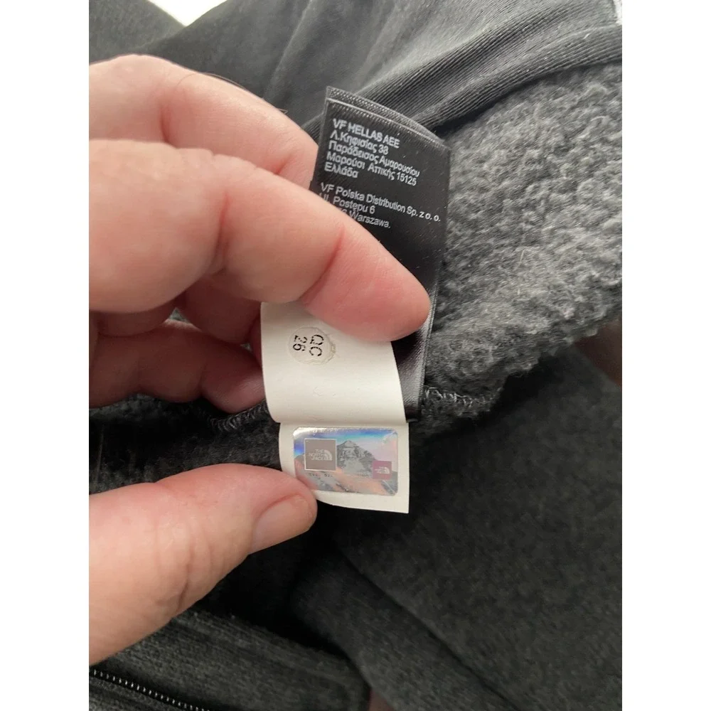 The North Face Jacket Womens Medium Gray Sweater Fleece‎ Full Zip Outdoor